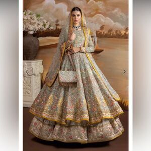 FAHAD HUSSAYN PAKISTANI LUXURY DESIGNER BRIDAL DRESS